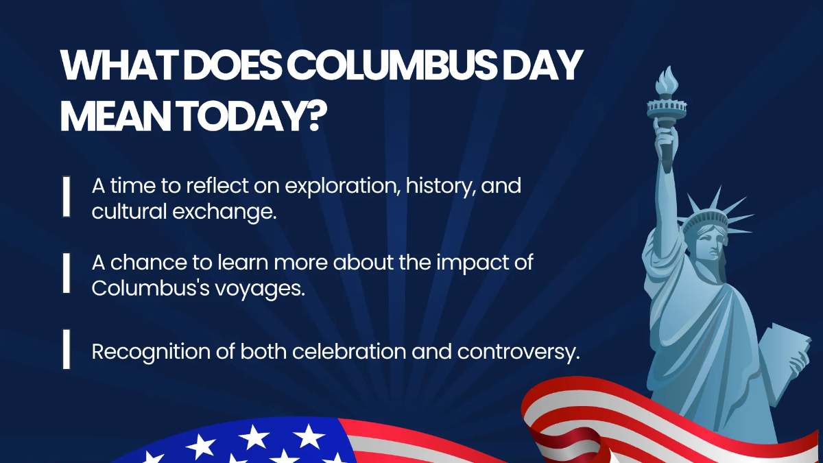 Free Columbus Day Presentation Template to Edit Online
