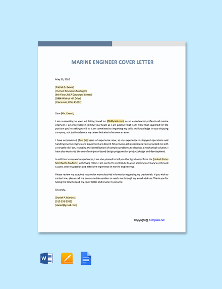 Cover Letter Template Engineering Images