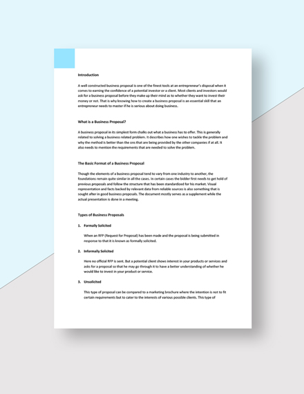 White Paper Proposal Template Proposal Templates Design Guide Best Images