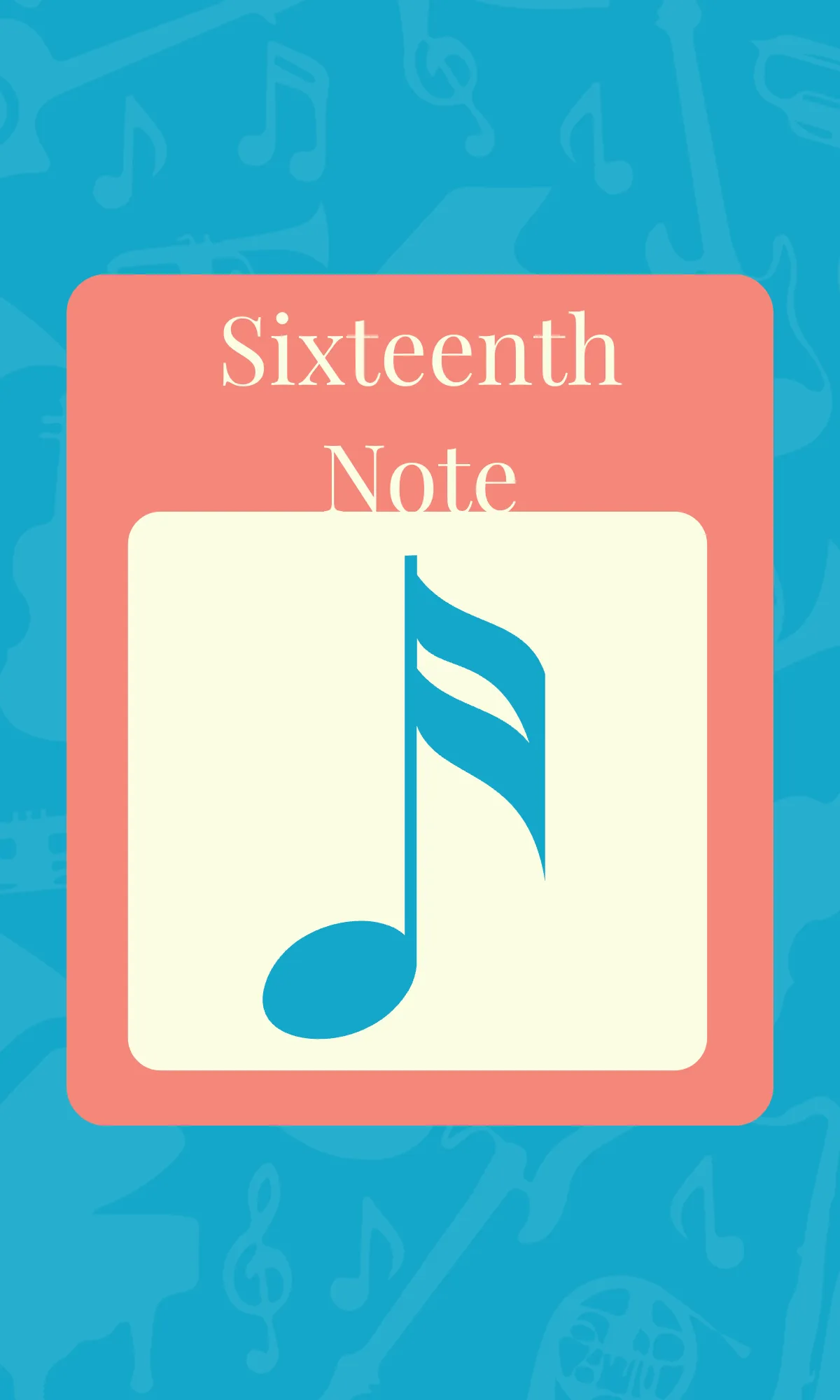 Free Music Note Flashcard Template to Edit Online
