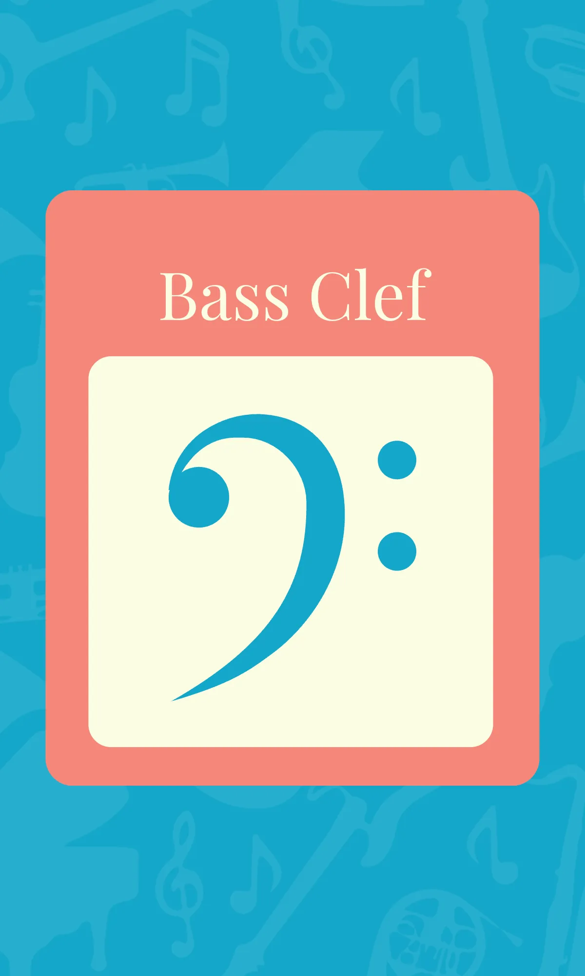 Free Music Note Flashcard Template to Edit Online