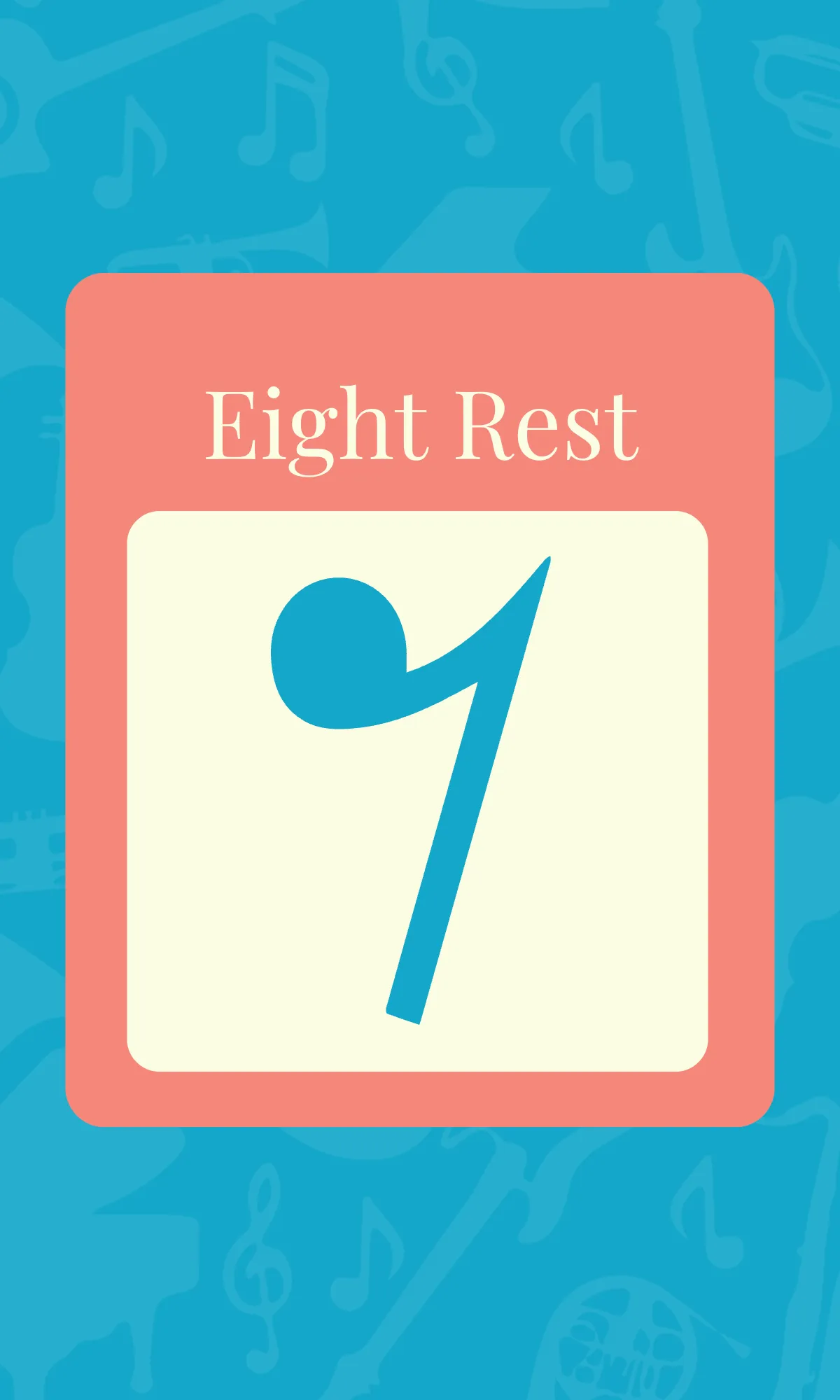 Free Music Note Flashcard Template to Edit Online