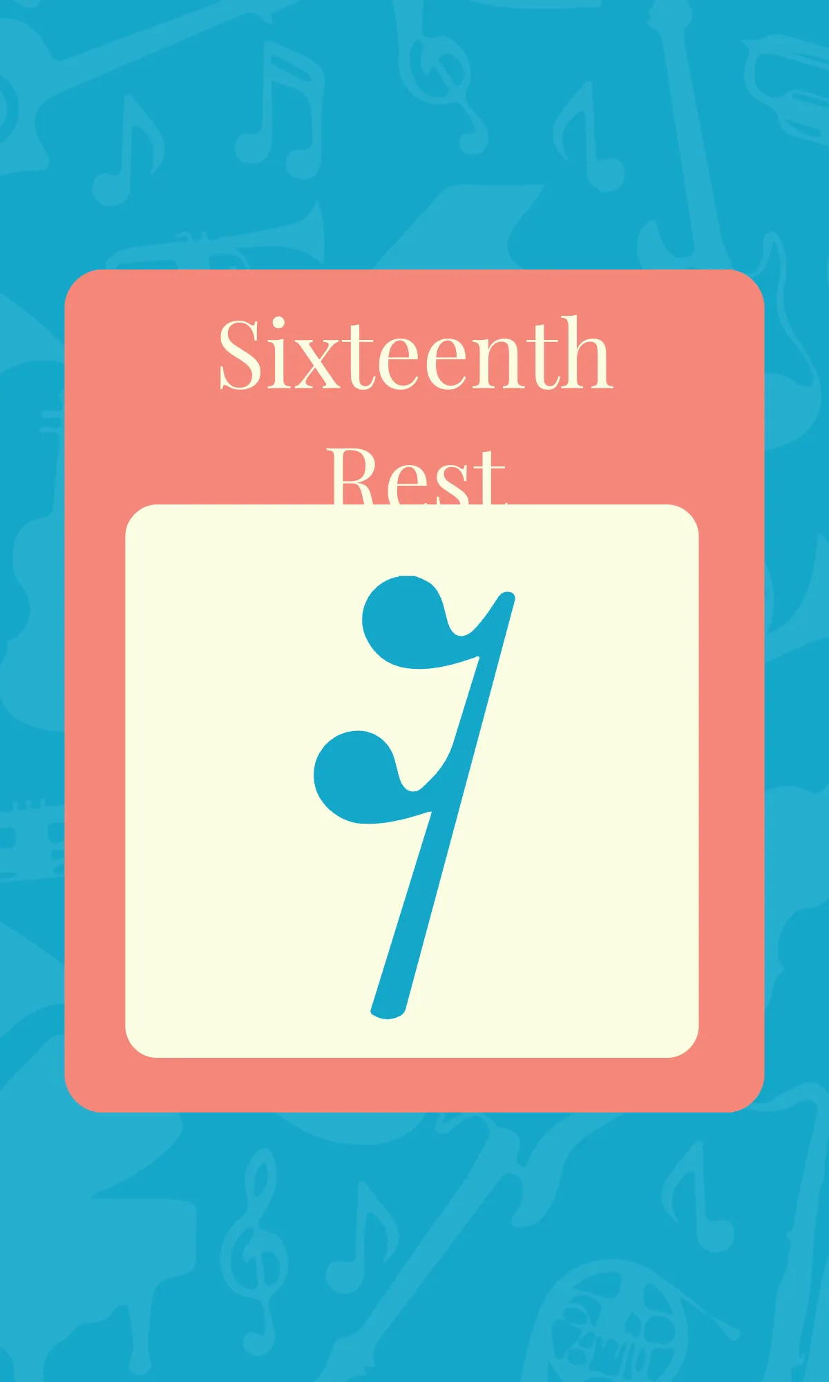 Free Music Note Flashcard Template to Edit Online