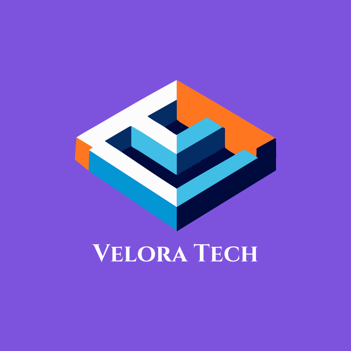 3D Pyramid Logo - Edit Online