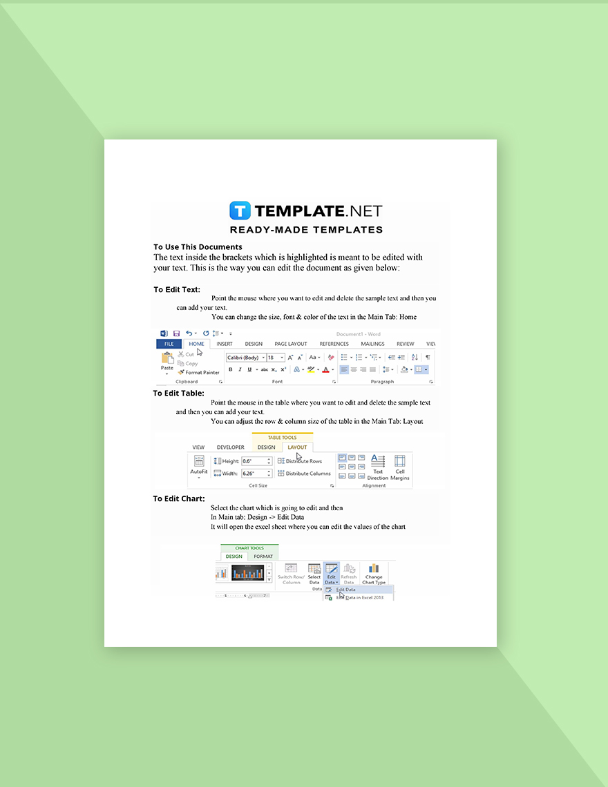 University Payment Invoice Template