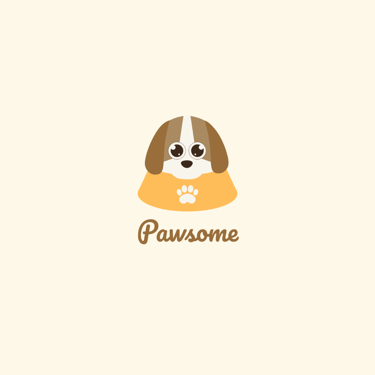 Free Pet Cartoon Logo Template