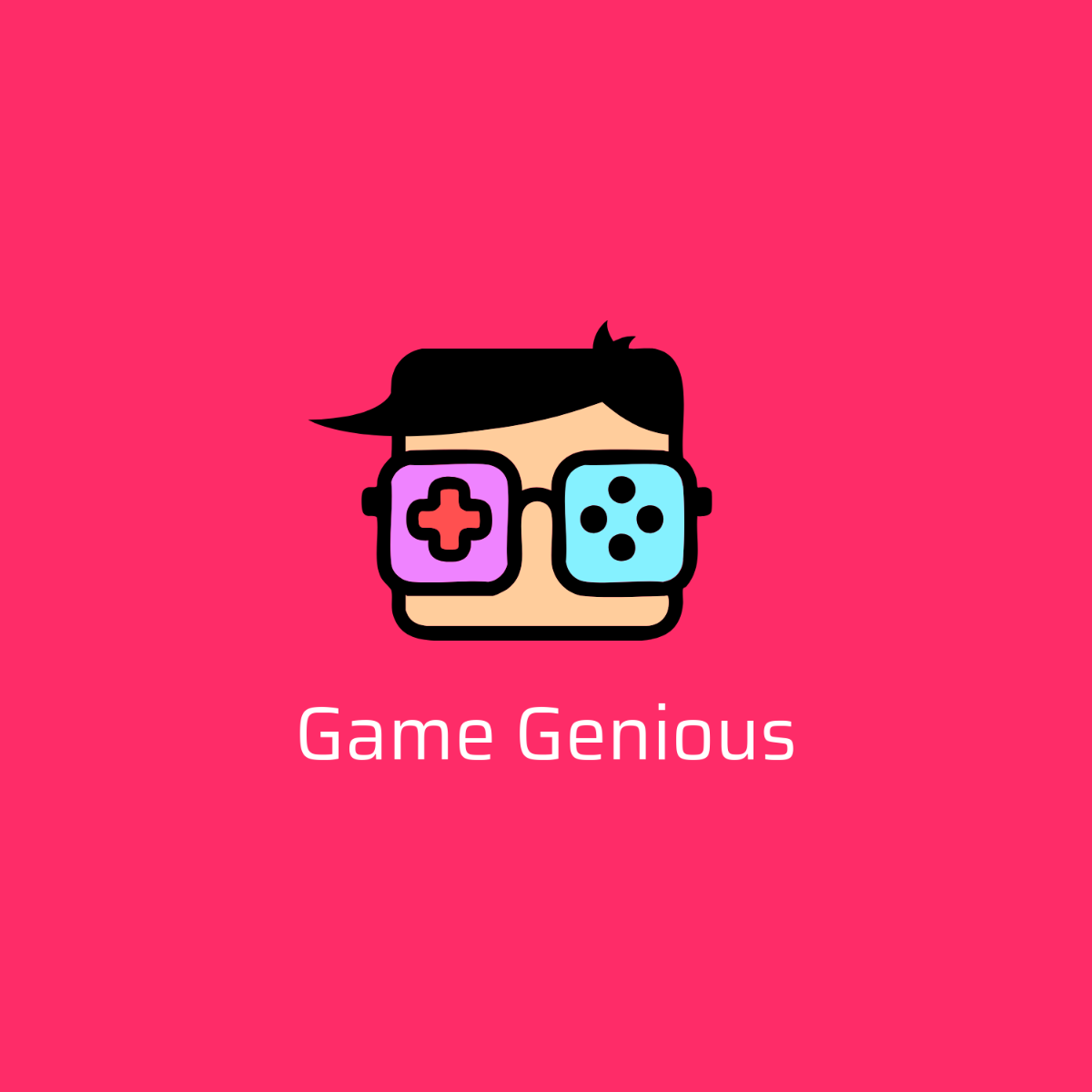 Free Gaming Cartoon Logo Template