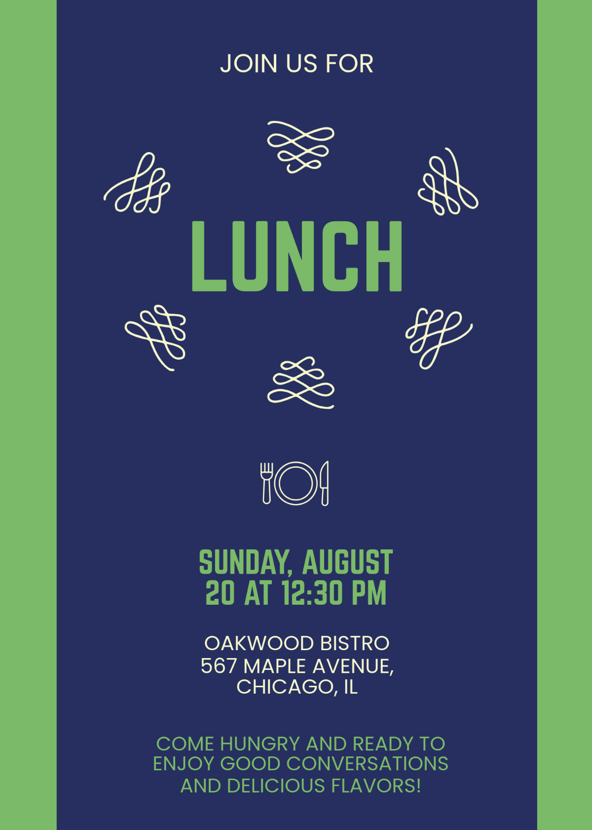 Free Blue Invitation Templates Editable And Printable
