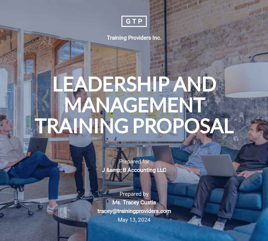 FREE Training Proposal Templates In PDF Template