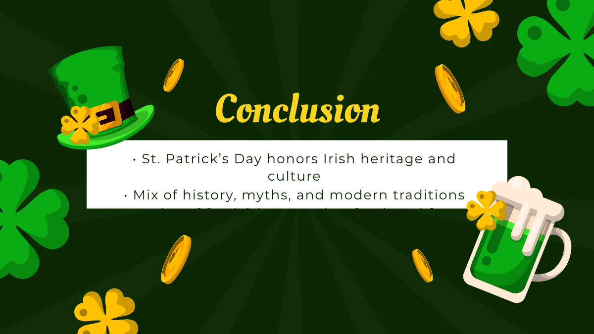 Free St. Patrick's Day Presentation Template to Edit Online