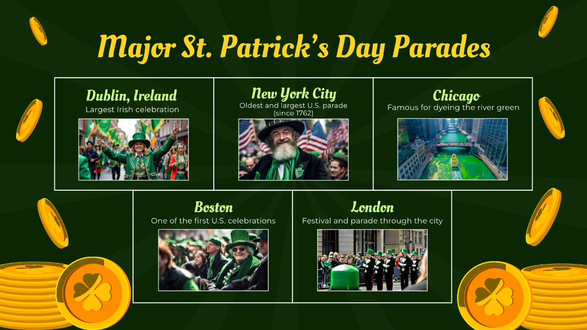 Free St. Patrick's Day Presentation Template to Edit Online