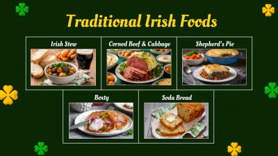 Free St. Patrick's Day Presentation Template - Edit Online & Download Example | Template.net to Edit Online