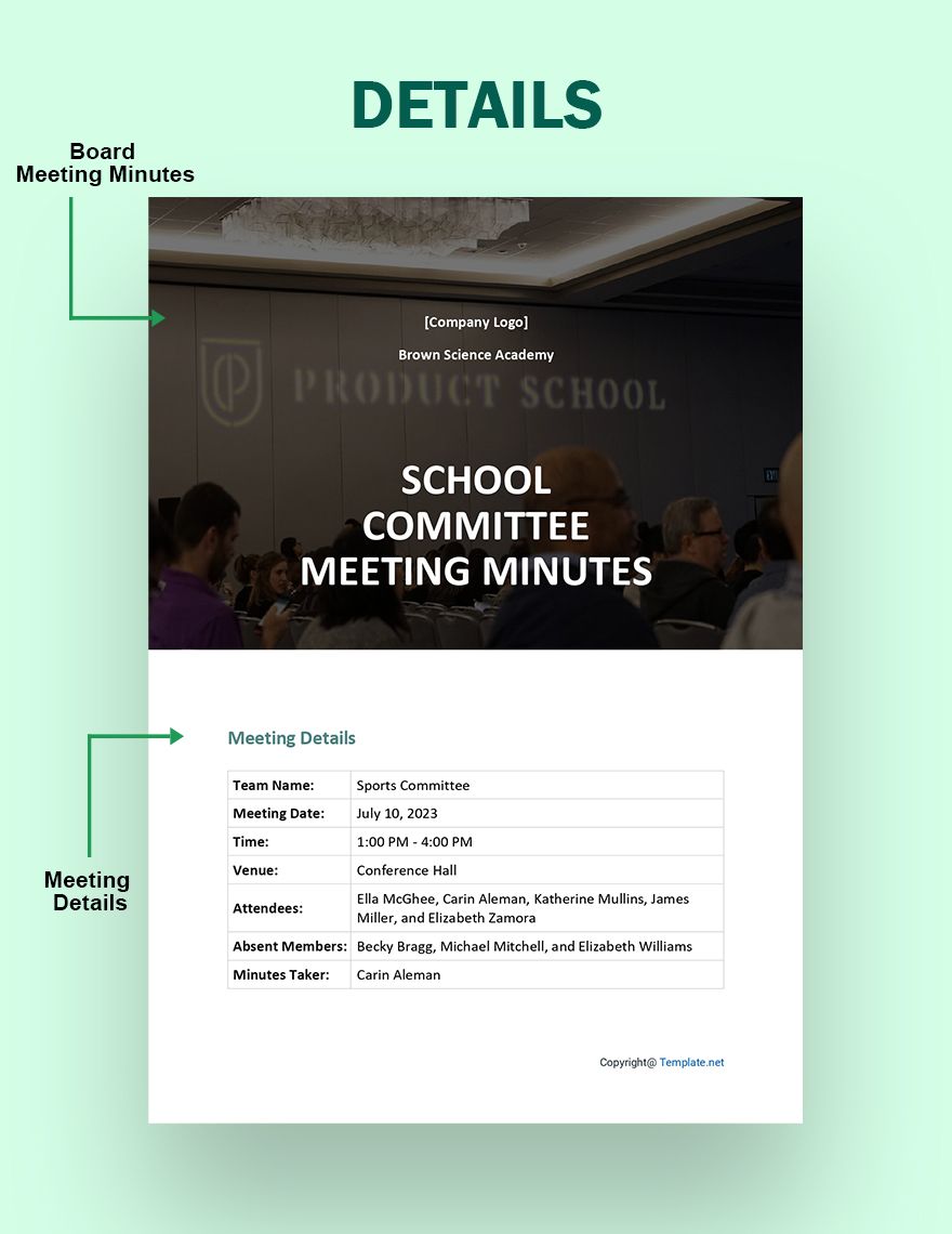 School Committee Meeting Minutes 