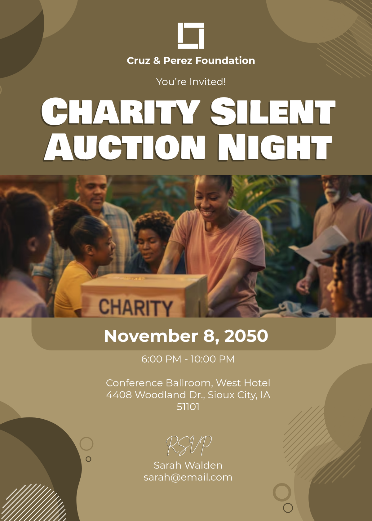 Free Charity Silent Auction Invitation Template