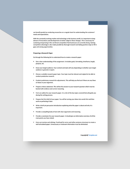 Sample Research White Paper Download