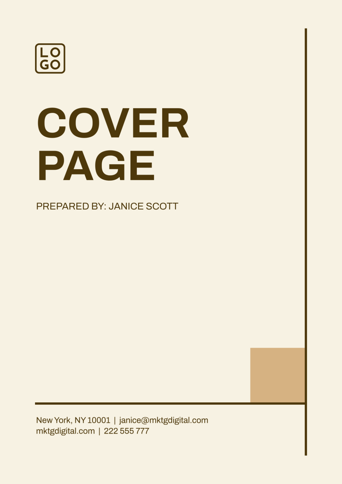 Free Research Paper Cover Page Templates To Edit Online