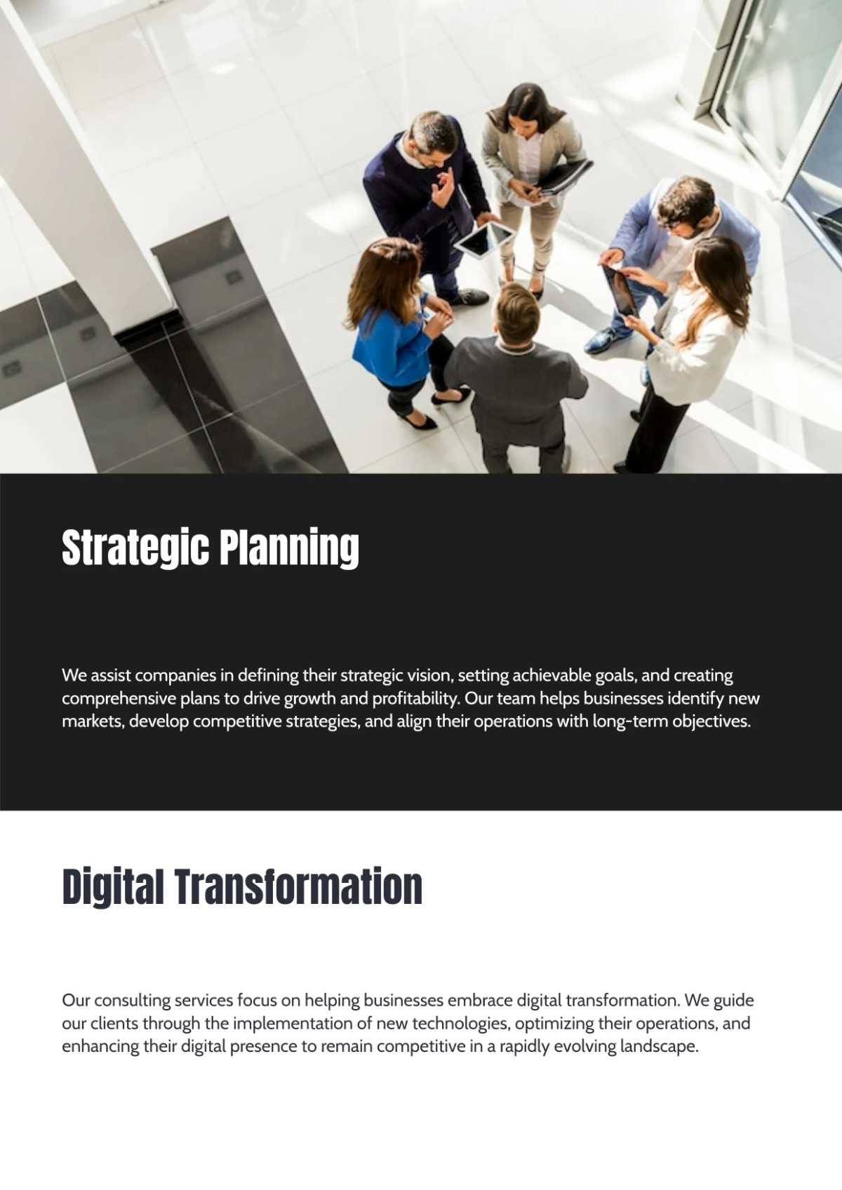 Free Sleek Company Profile Template to Edit Online Free Sleek Company Profile Template to Edit Online