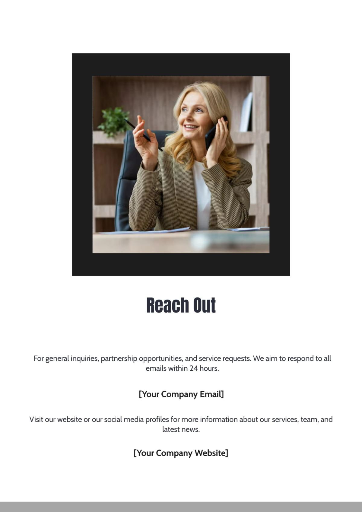 Free Sleek Company Profile Template to Edit Online Free Sleek Company Profile Template to Edit Online