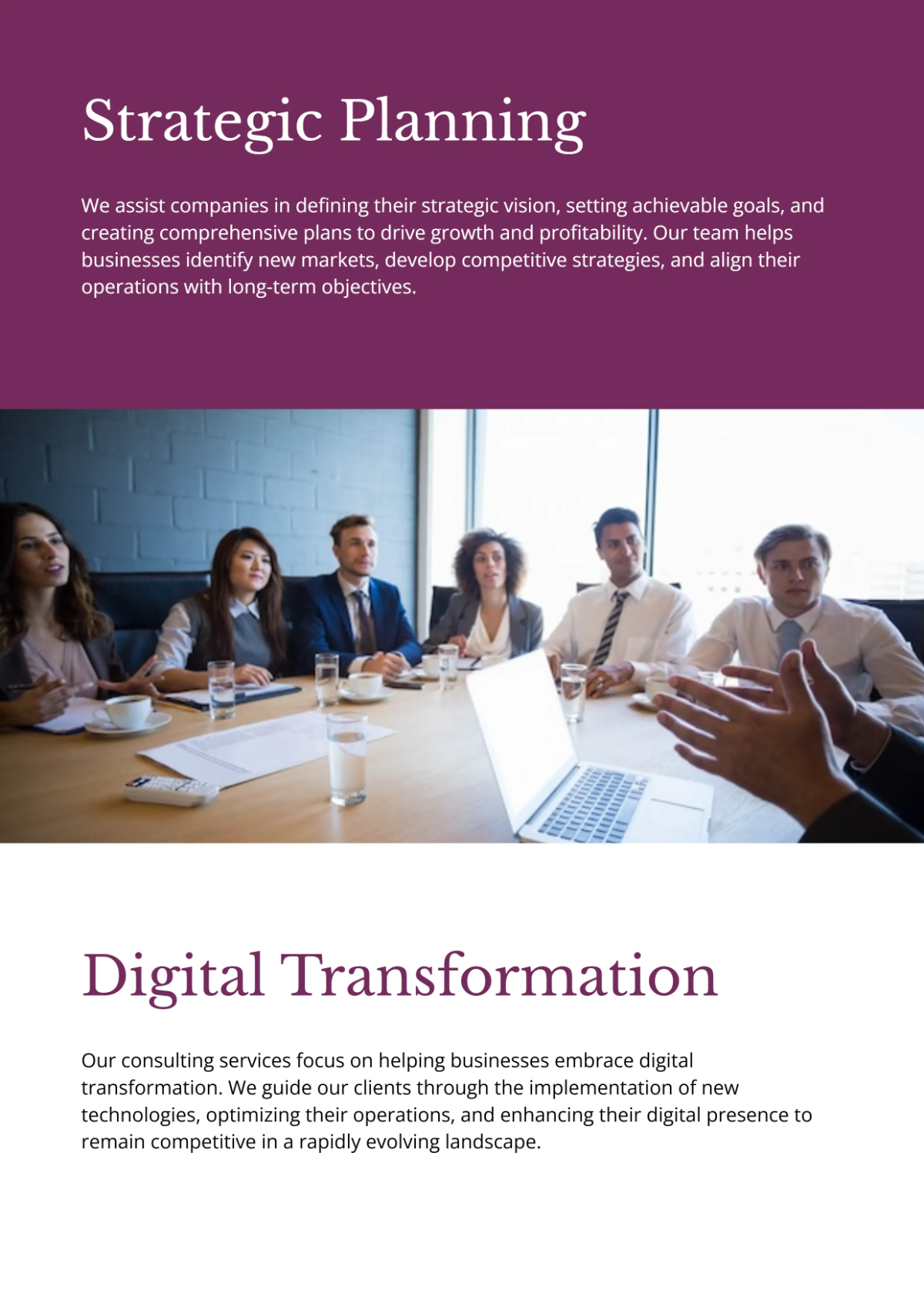 Free Luxury Company Profile Template to Edit Online