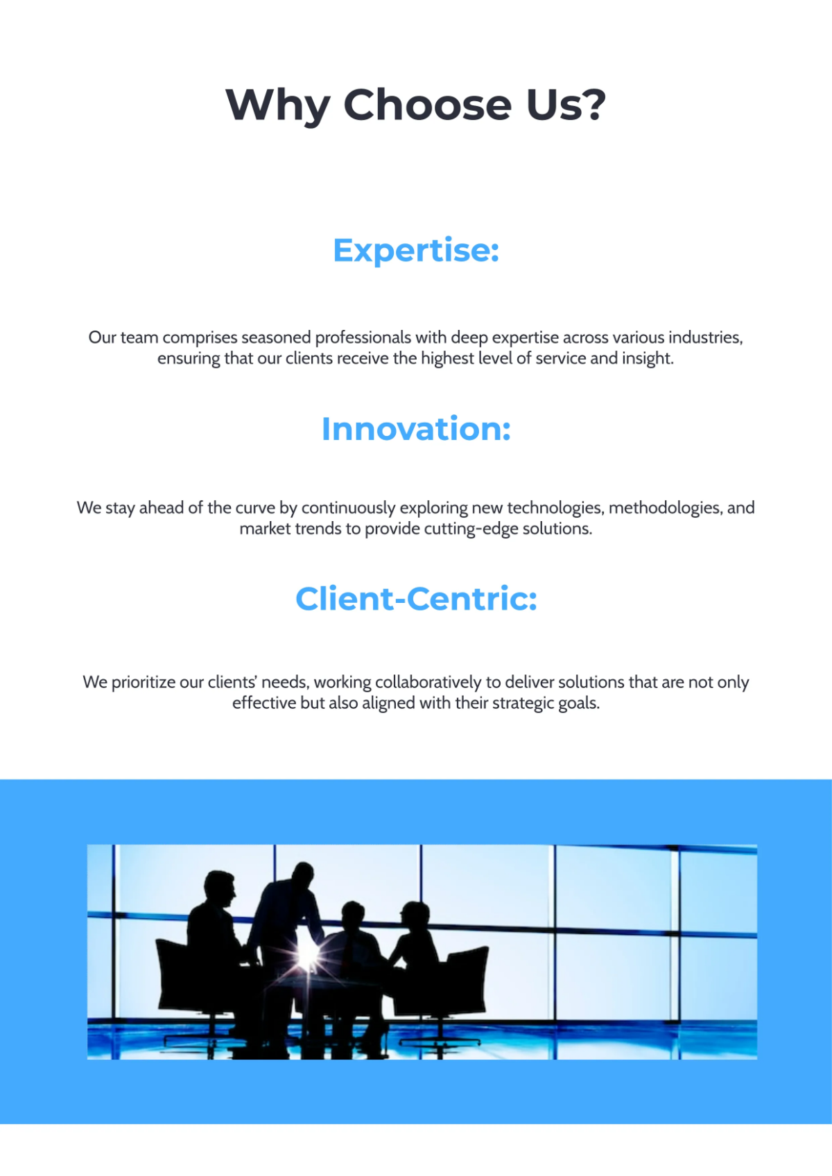 Free Minimalist Corporate Company Profile Template to Edit Online