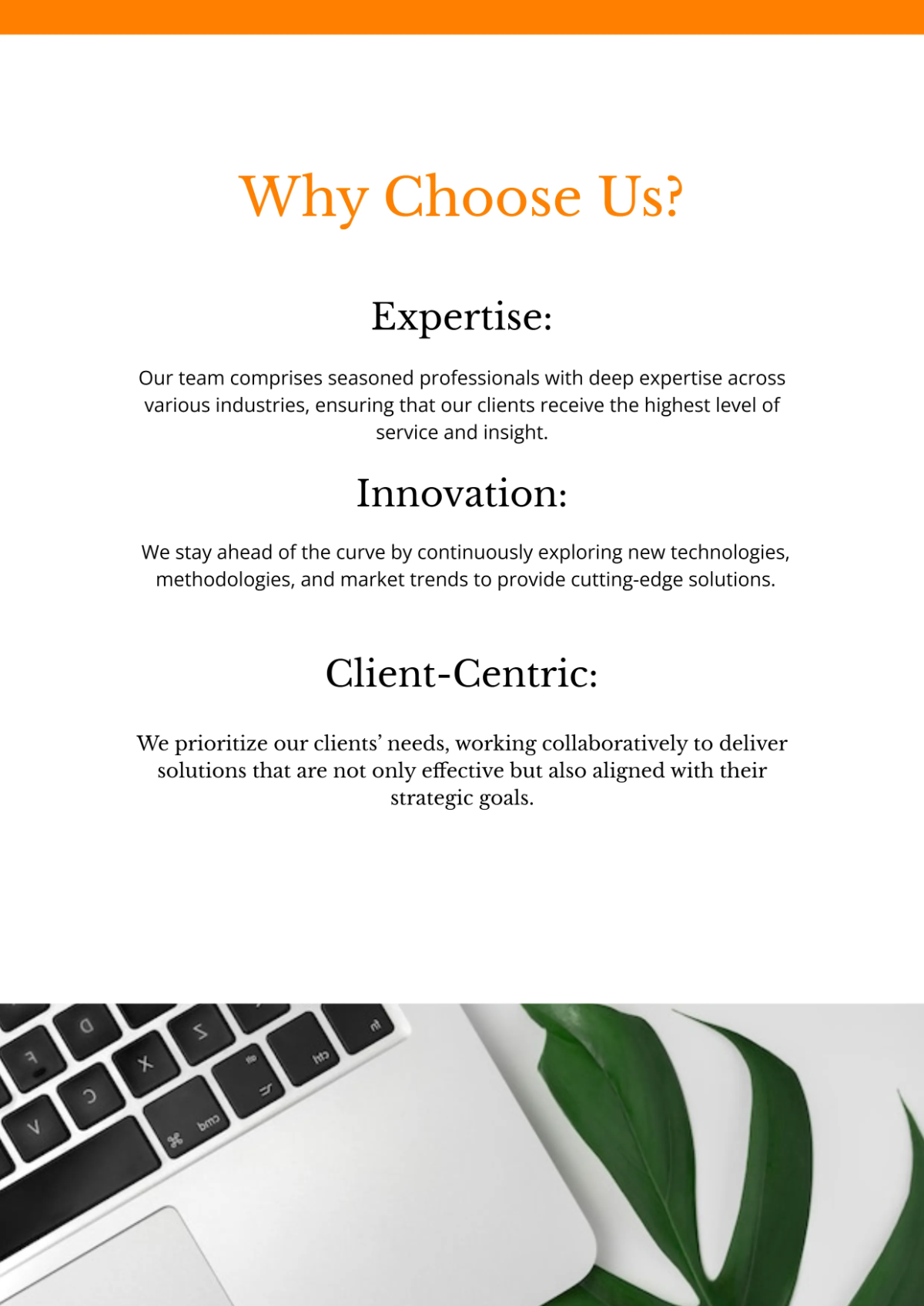 Free Elegant Company Profile Template to Edit Online