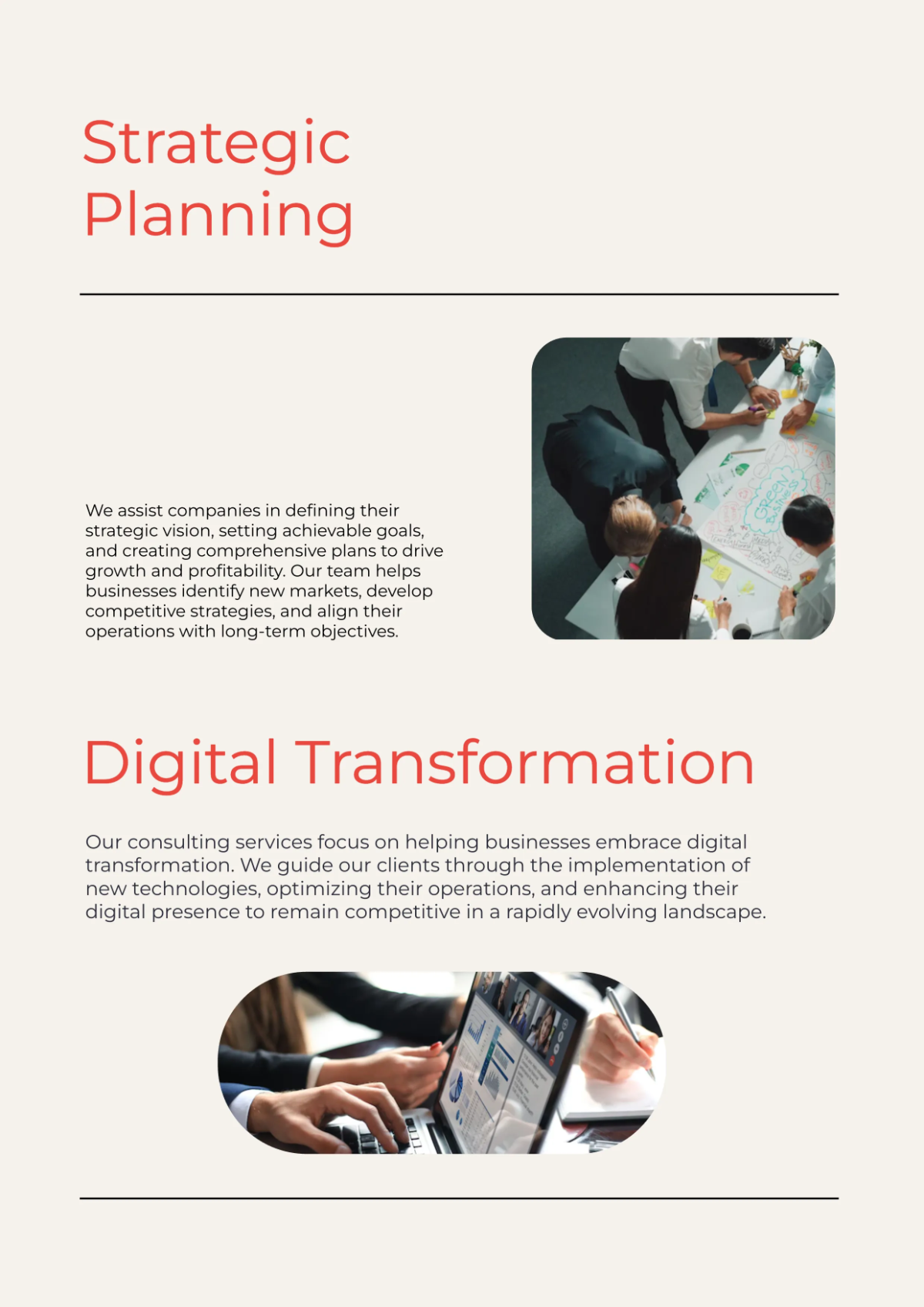 Free Modern University Company Profile Template to Edit Online