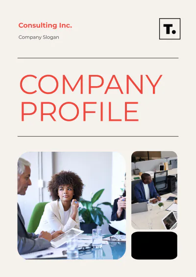 Free Modern University Company Profile Template to Edit Online