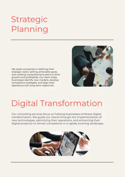 Free Modern University Company Profile Template to Edit Online