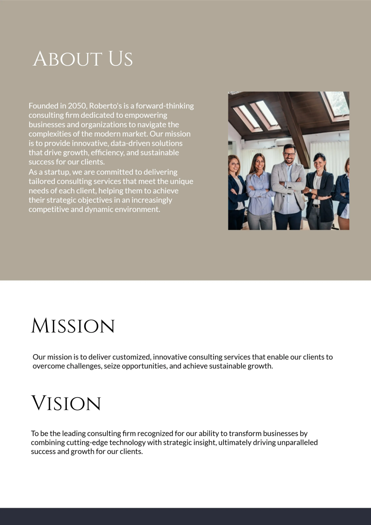 Free Clean Technology Company Profile Template to Edit Online
