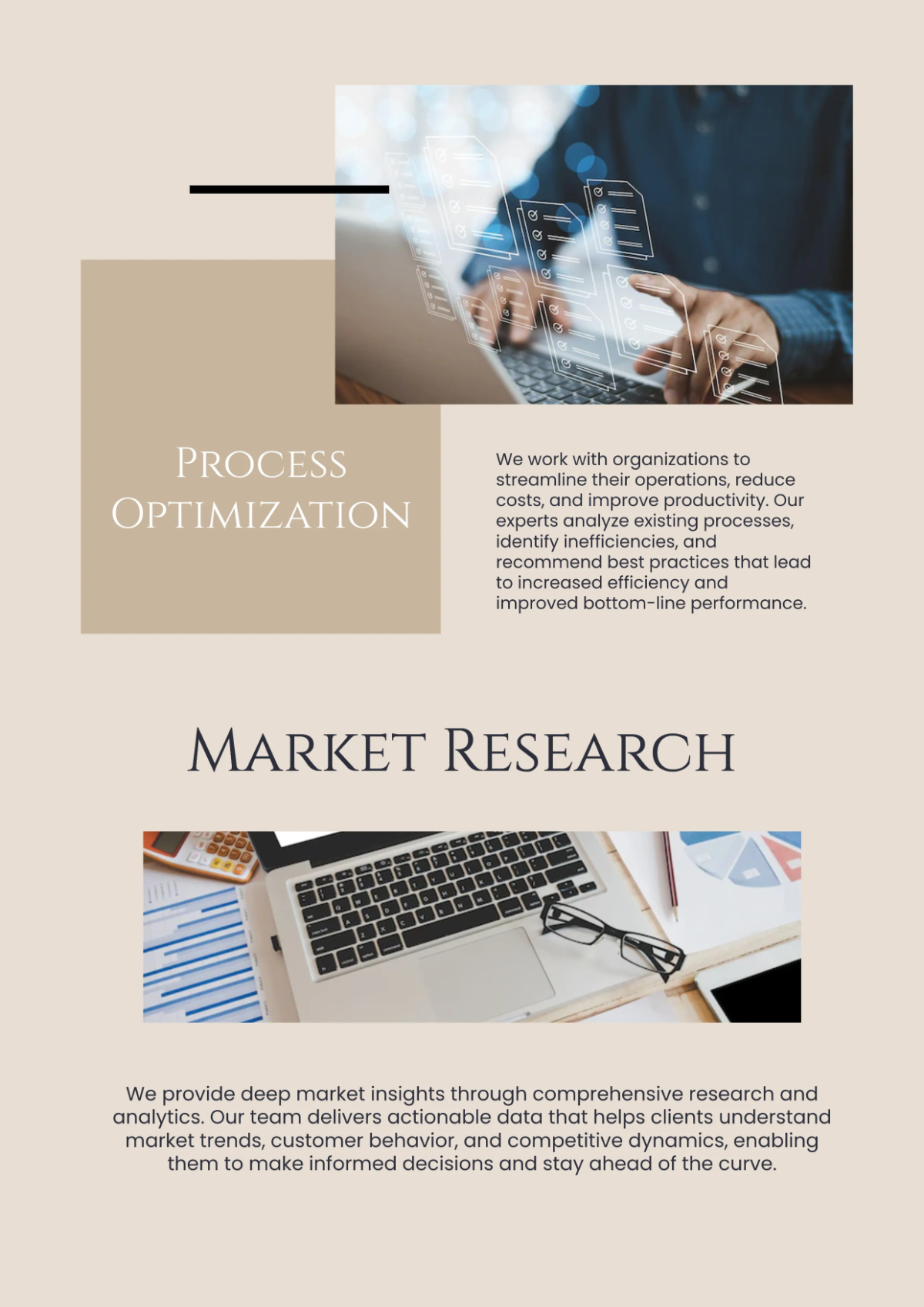 Free Brown Elegant Company Profile Template to Edit Online