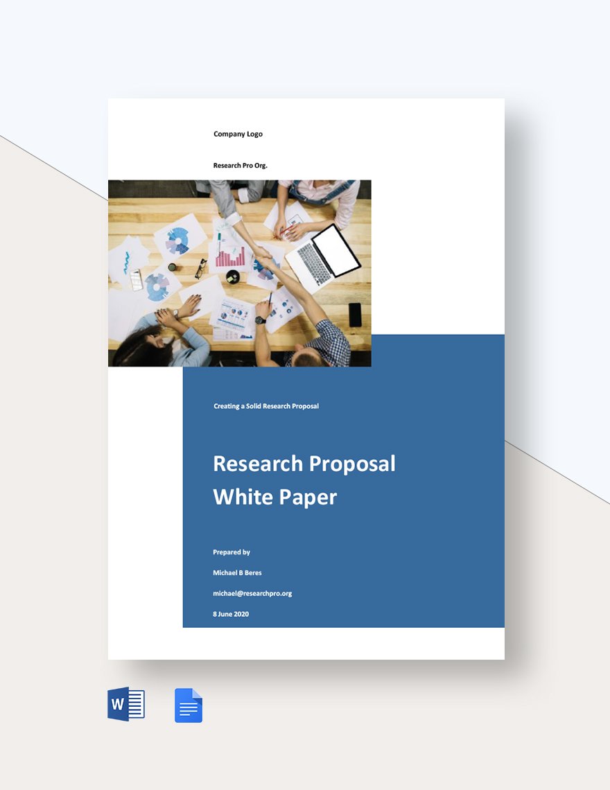 Research Proposal White Paper Template