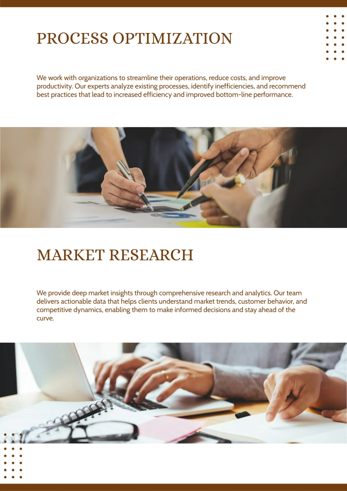 Free Sophisticated Company Profile Template to Edit Online