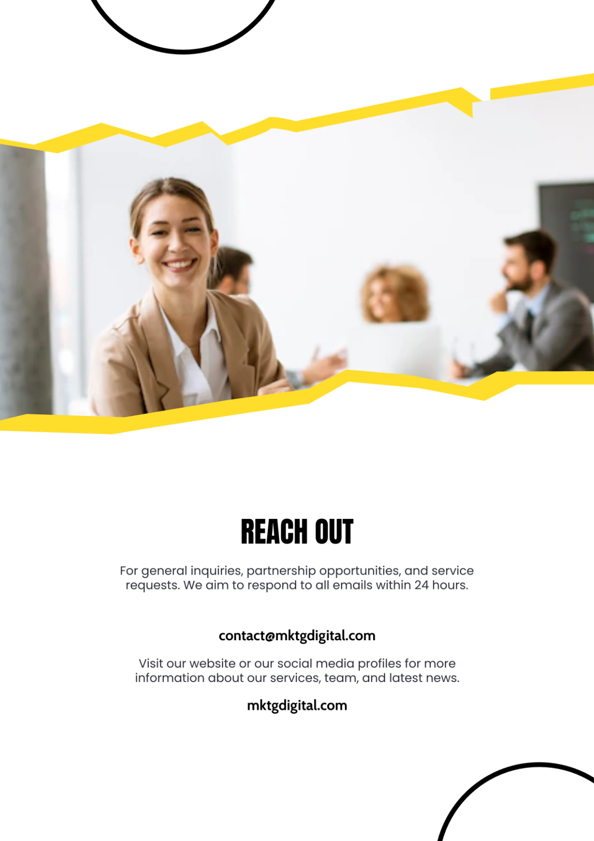 Free Creative Agency Company Profile Template to Edit Online