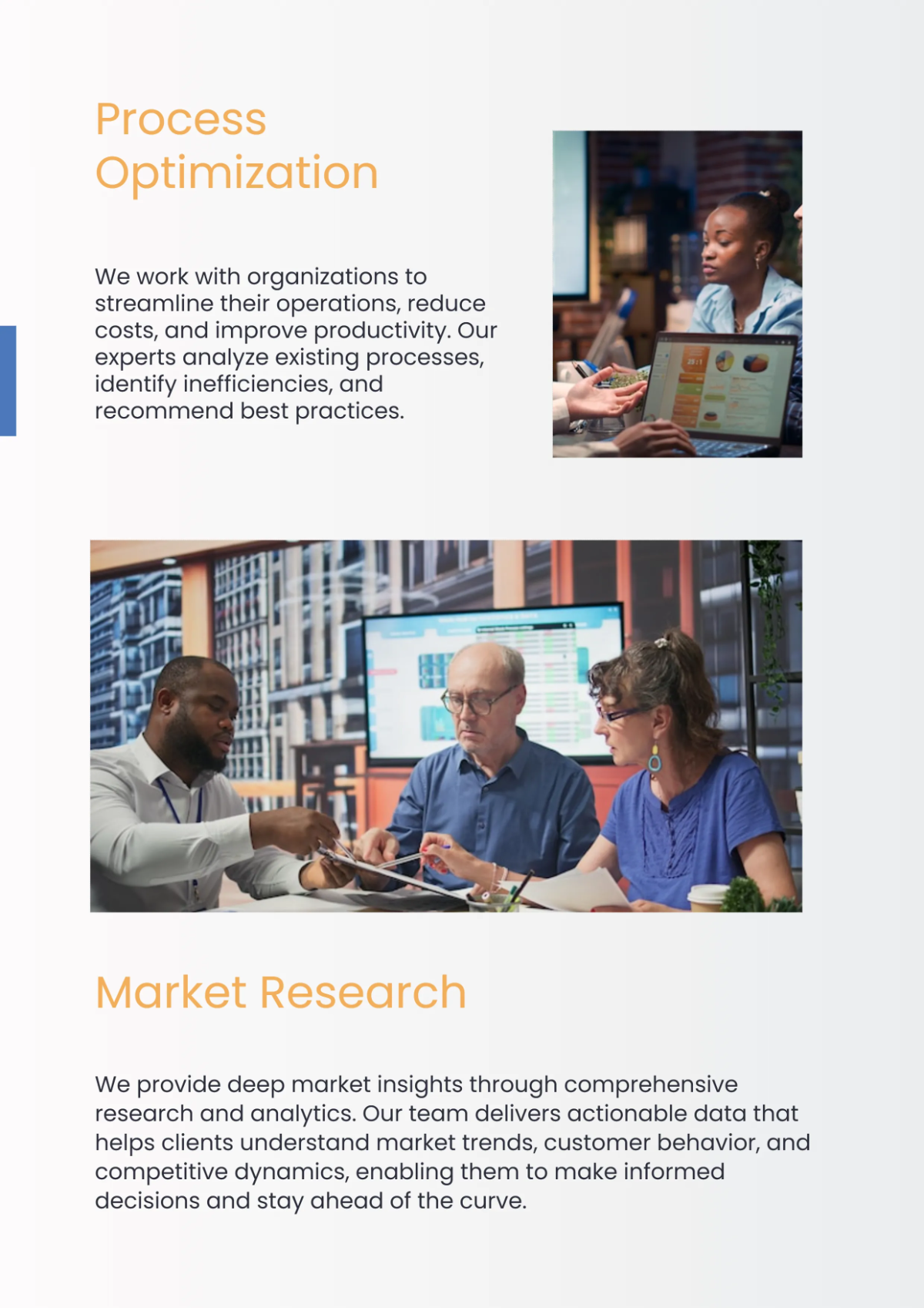 Free Corporate Company Profile Template to Edit Online