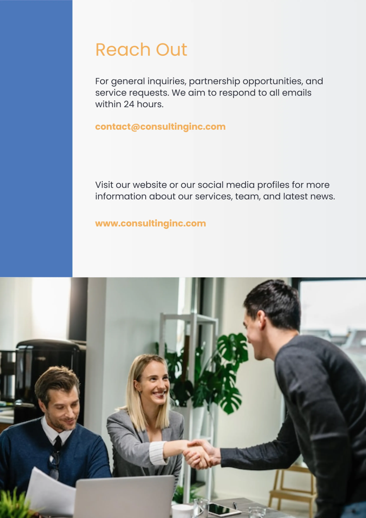 Free Corporate Company Profile Template to Edit Online