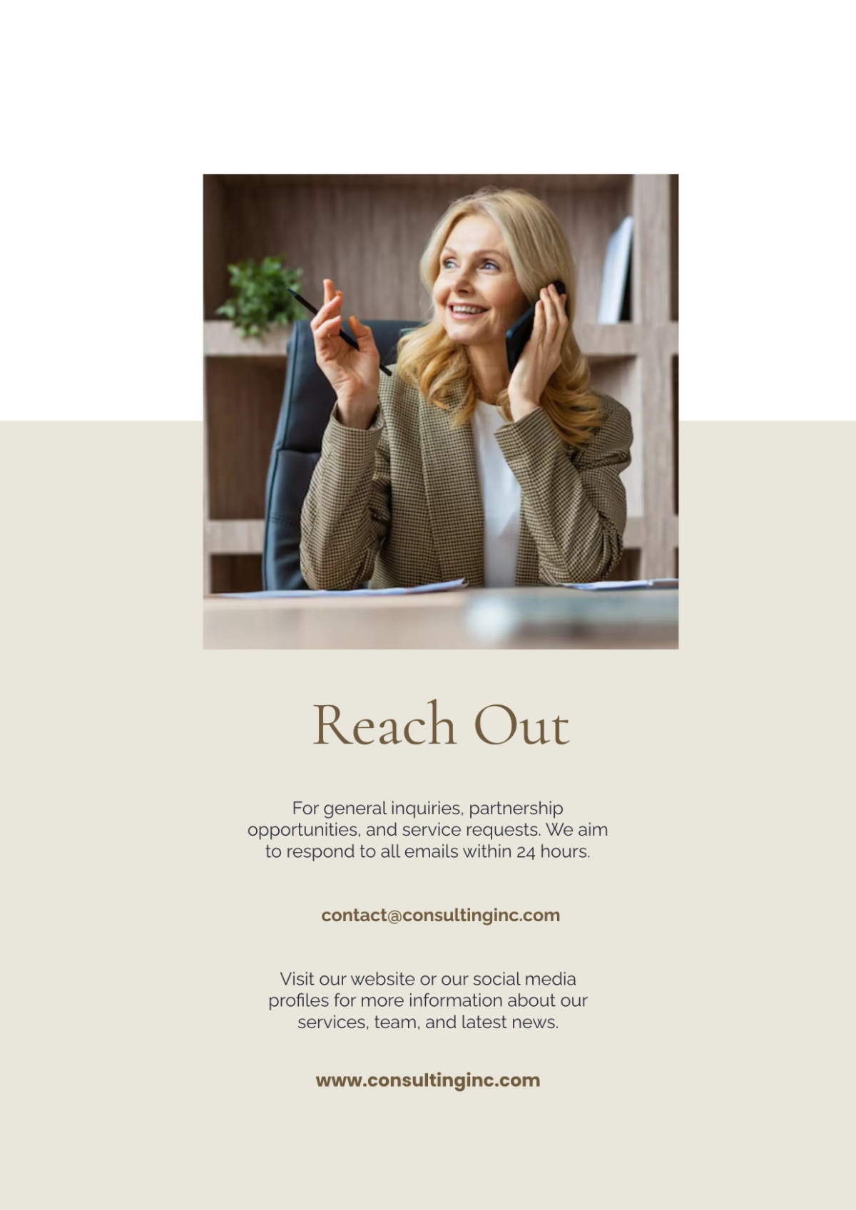 Free Modern Professional Company Profile Template to Edit Online