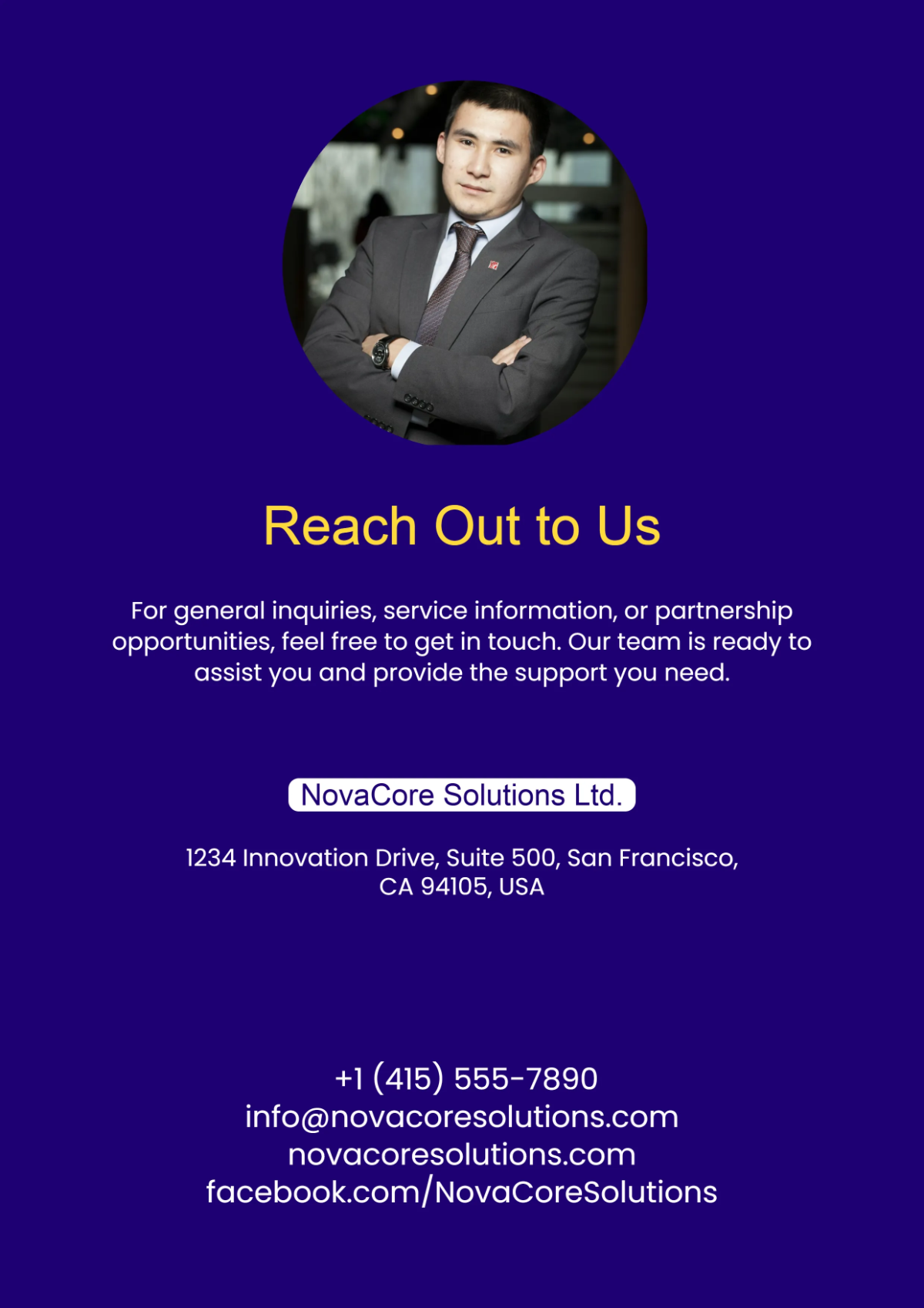 Free Simple Company Profile Template to Edit Online