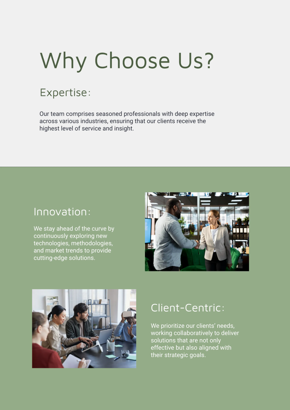 Free Dynamic Company Profile Template to Edit Online