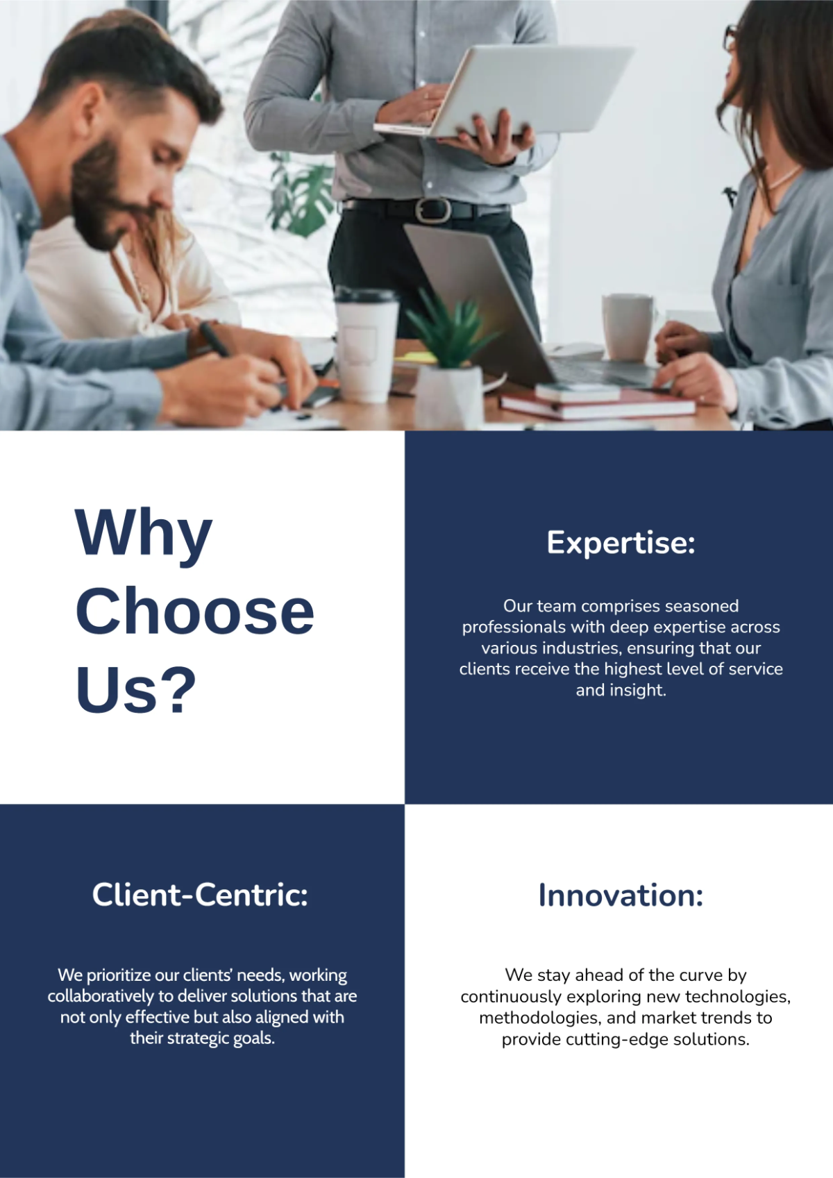 Free Edgy Company Profile Template to Edit Online