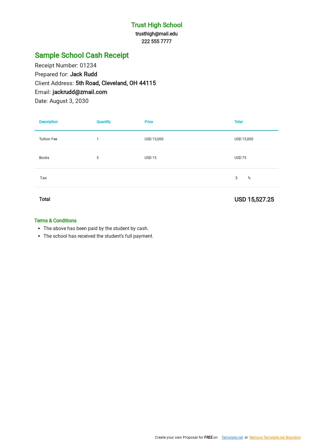 89 receipt google sheets templates free downloads template net