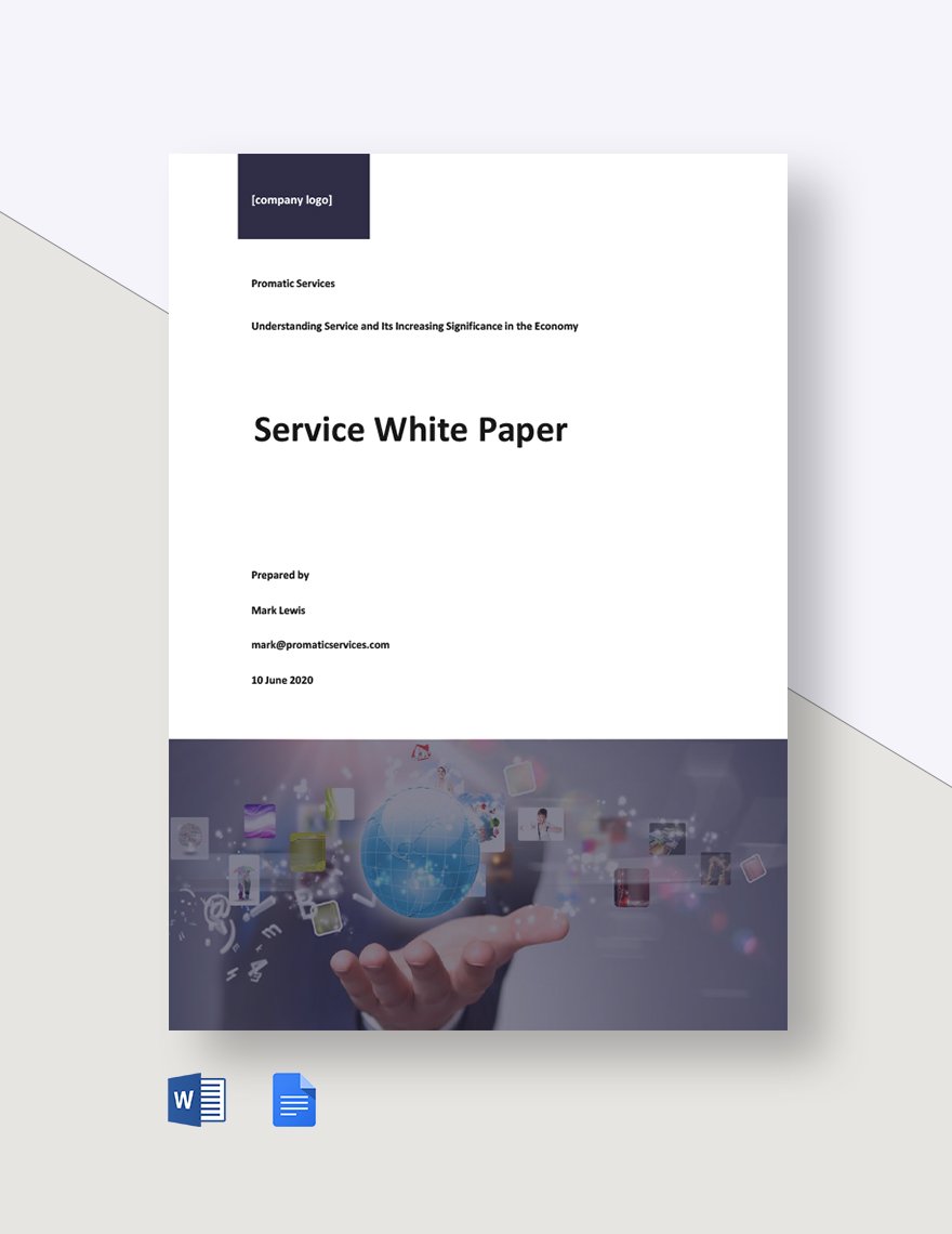 Sample Service White Paper Template