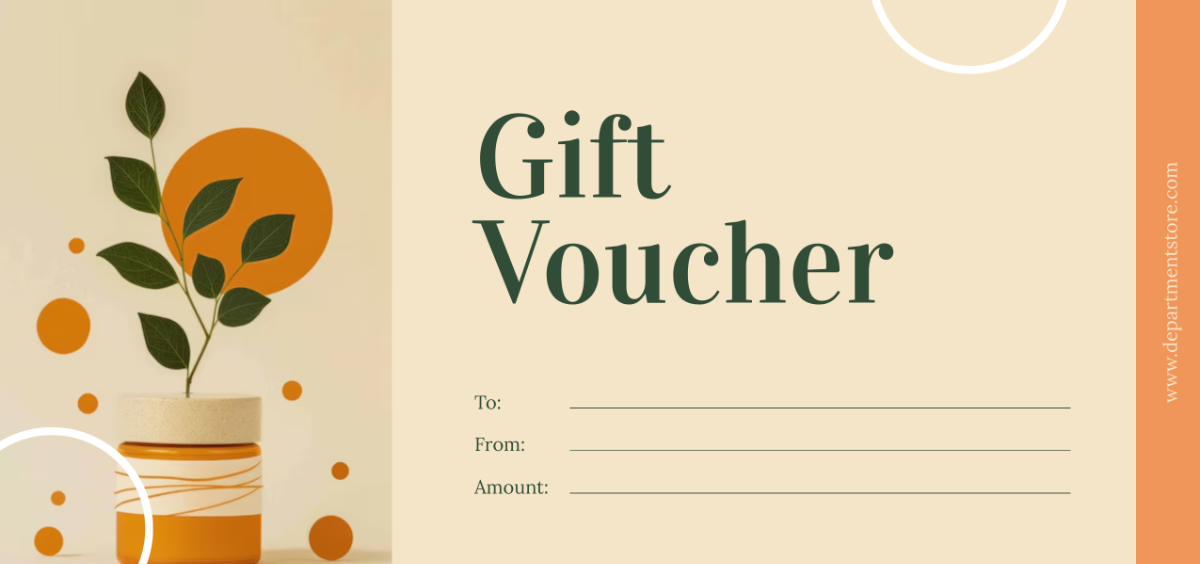 Free Contemporary Business Voucher Template to Edit Online