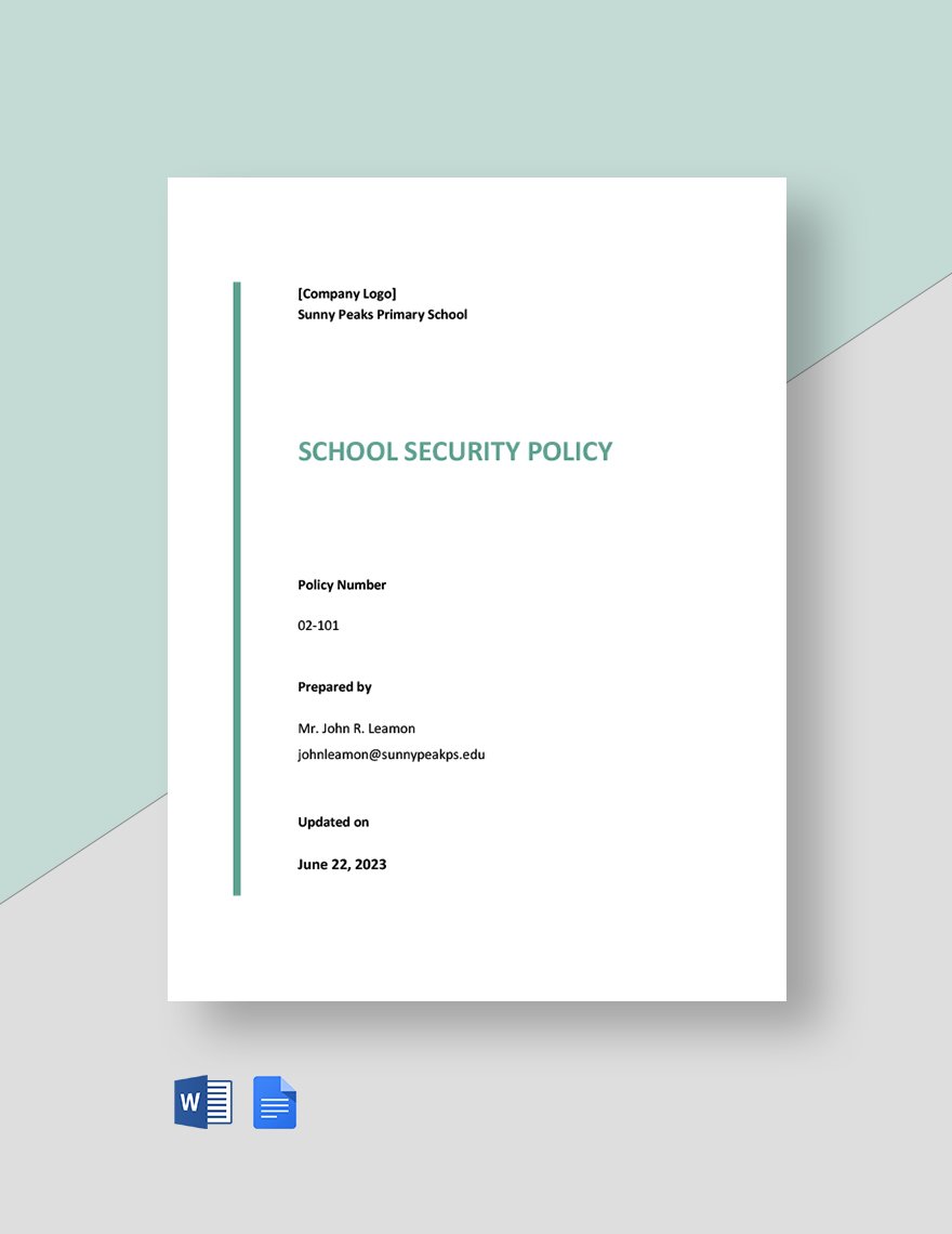 research paper on school security