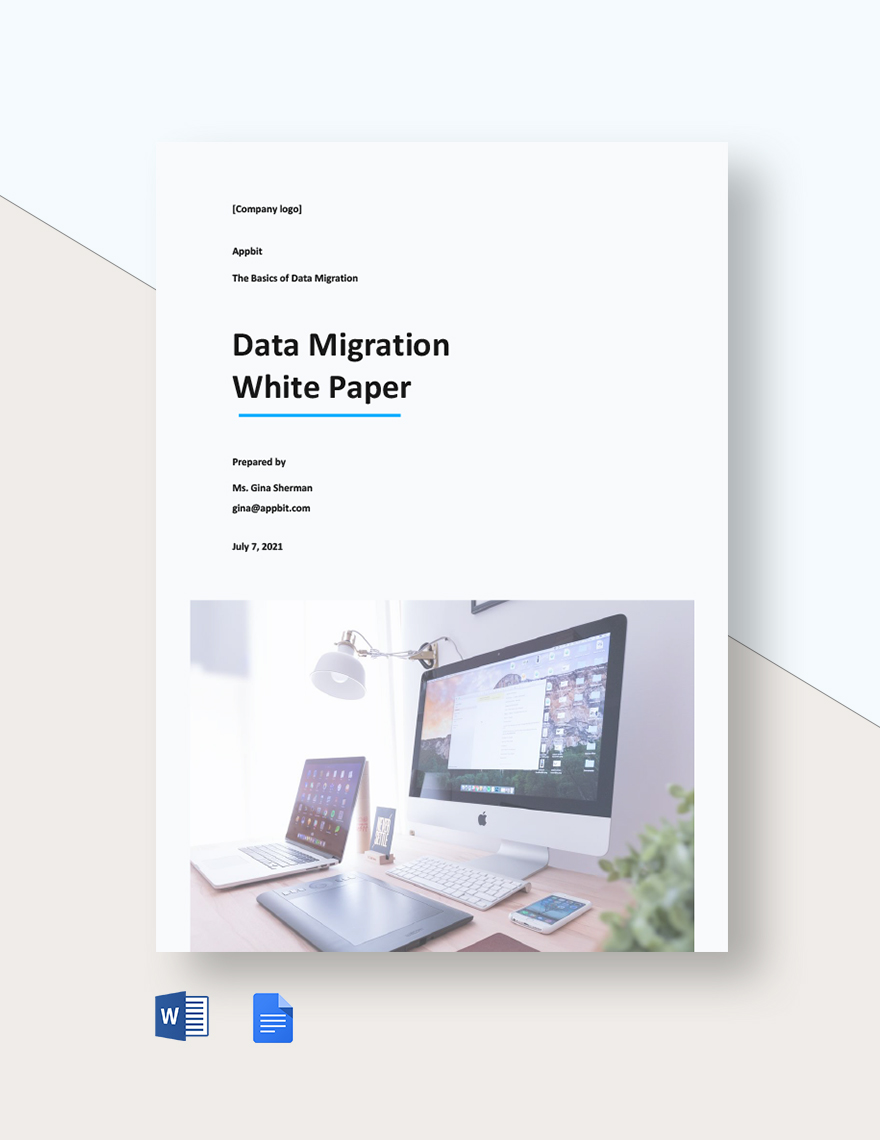 Data Migration White Paper Template