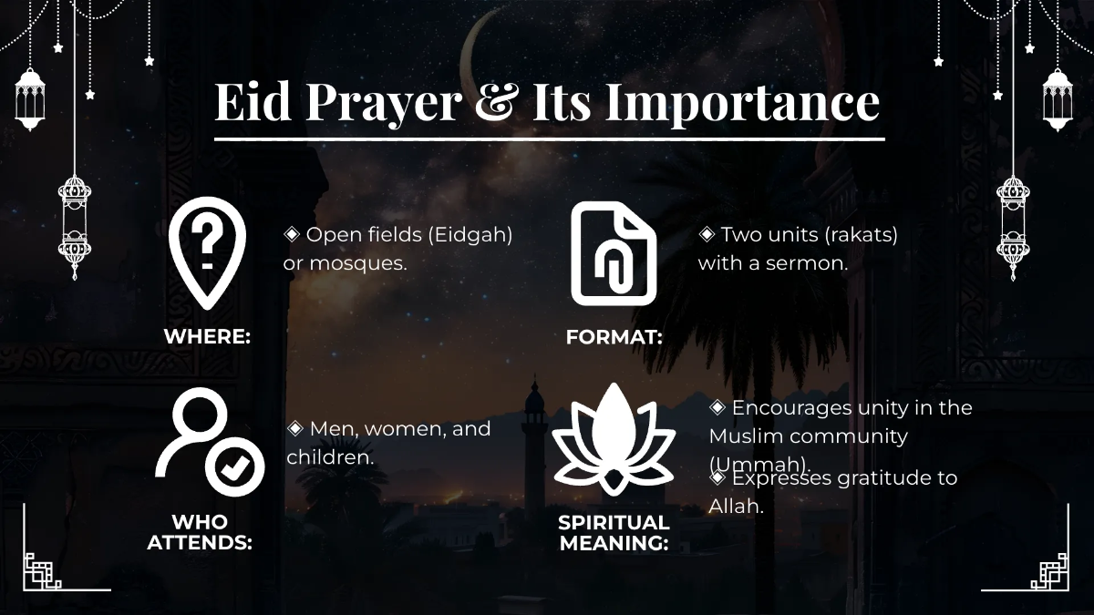 Free Eid al-Fitr Presentation Template to Edit Online