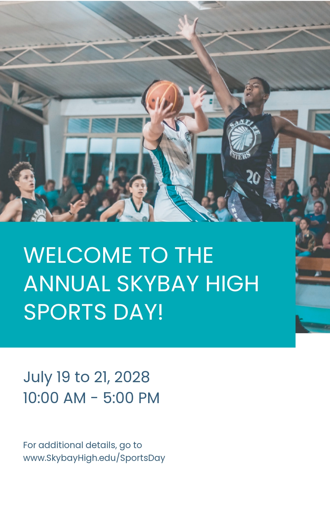 School Sports Day Poster