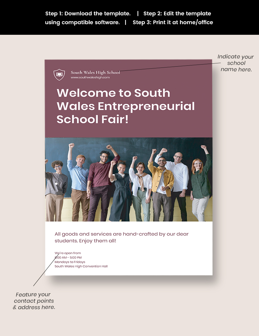 School Fair Poster Template