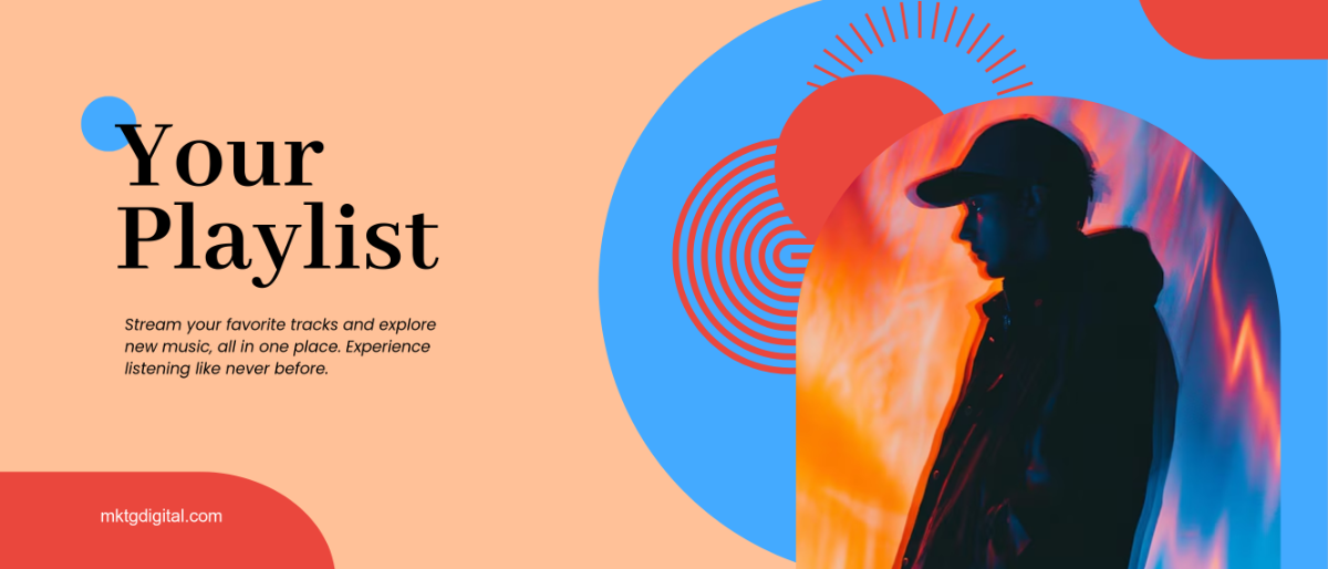 Indie Music Spotify Banner Template