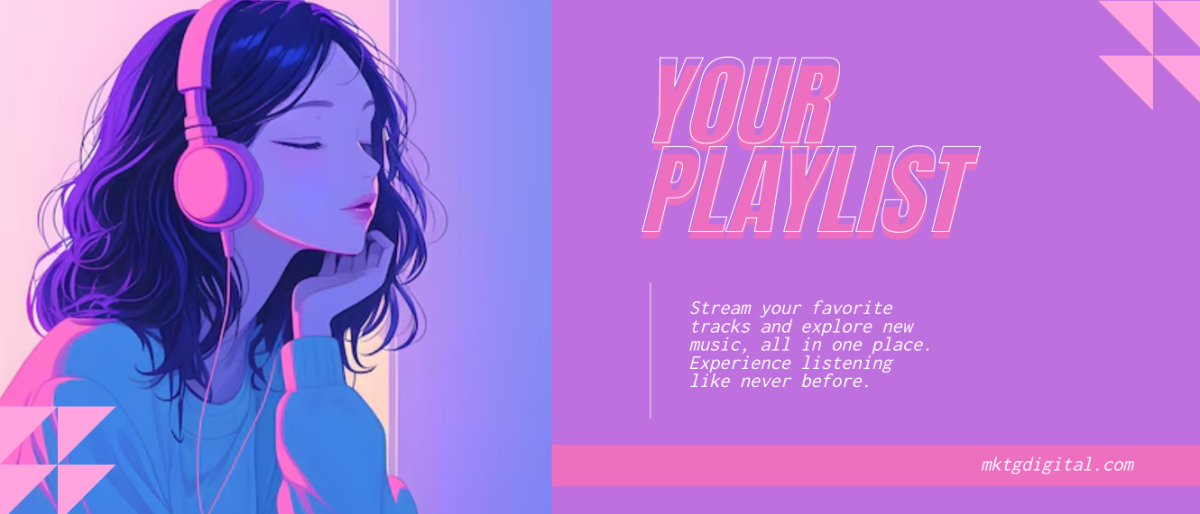 Lo-fi Spotify Banner Template