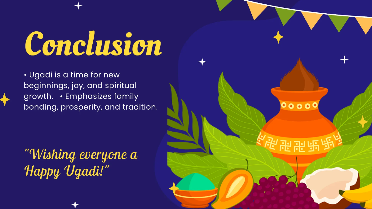 Free Ugadi Presentation Template to Edit Online